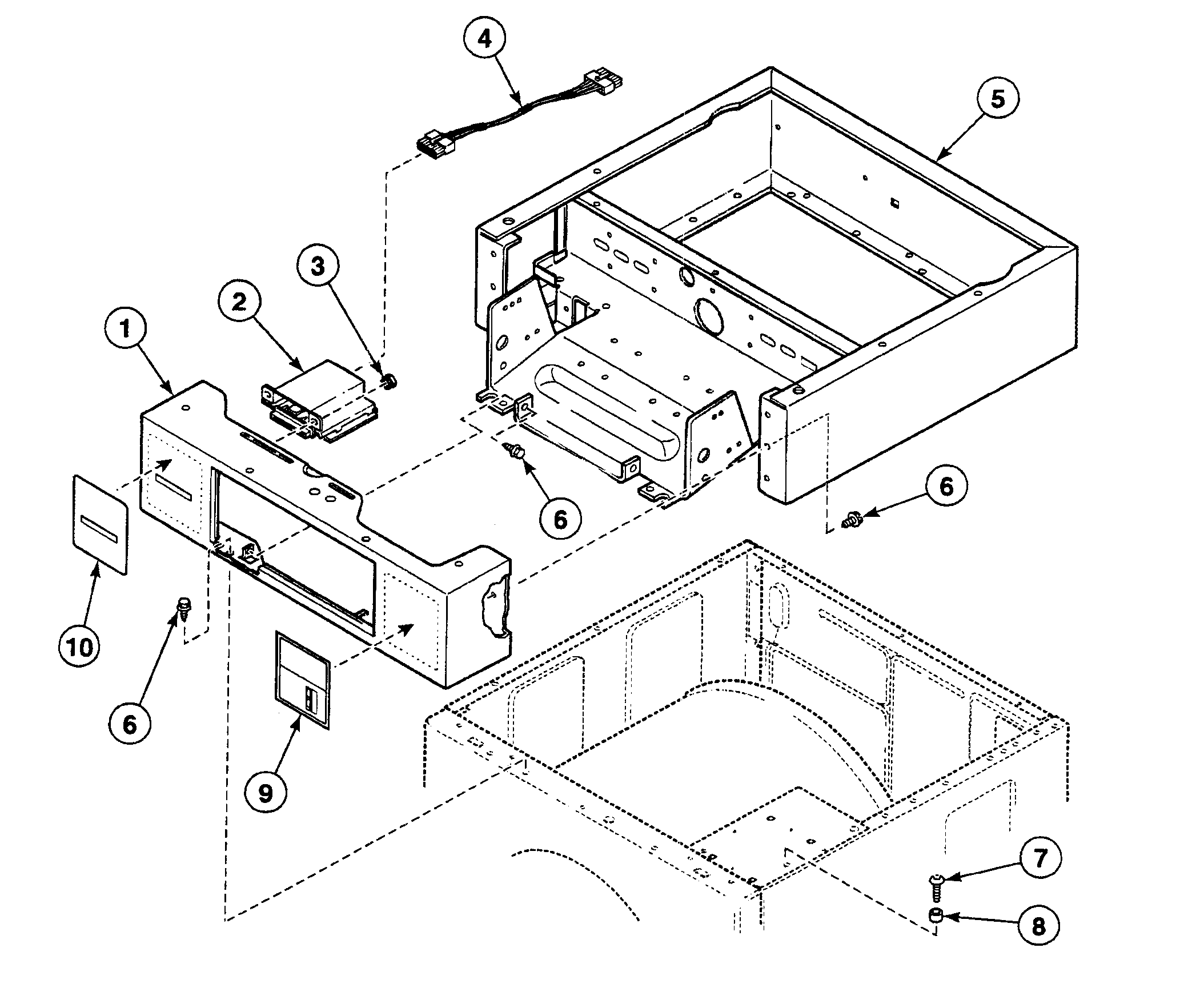 Speed Queen SWFF71QN wrapper assy diagram