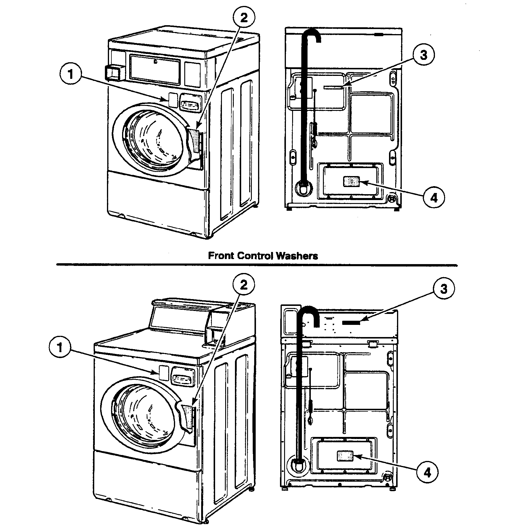 Speed Queen SWFT71WN labels diagram