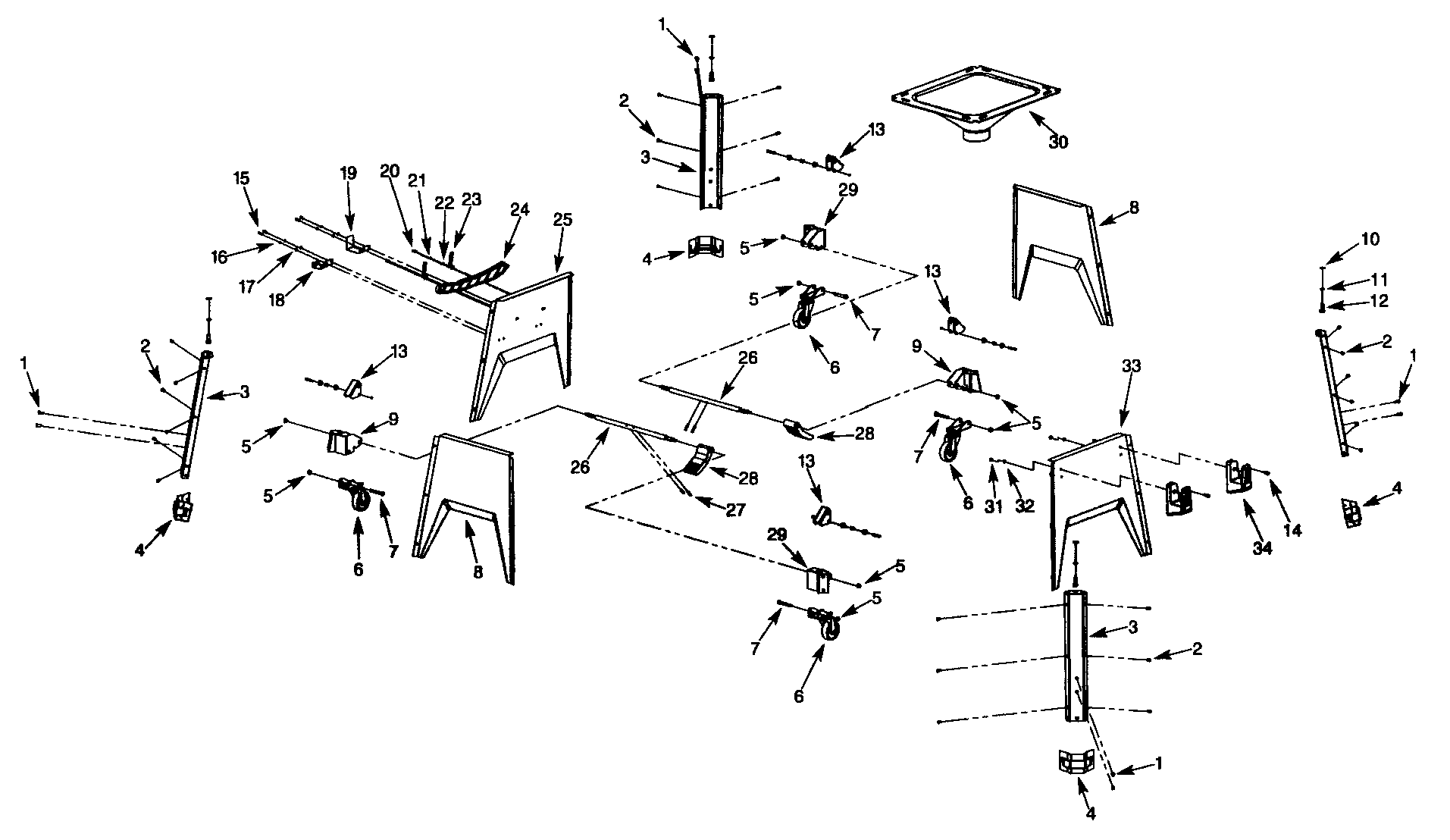 Craftsman 351218330 base assy diagram