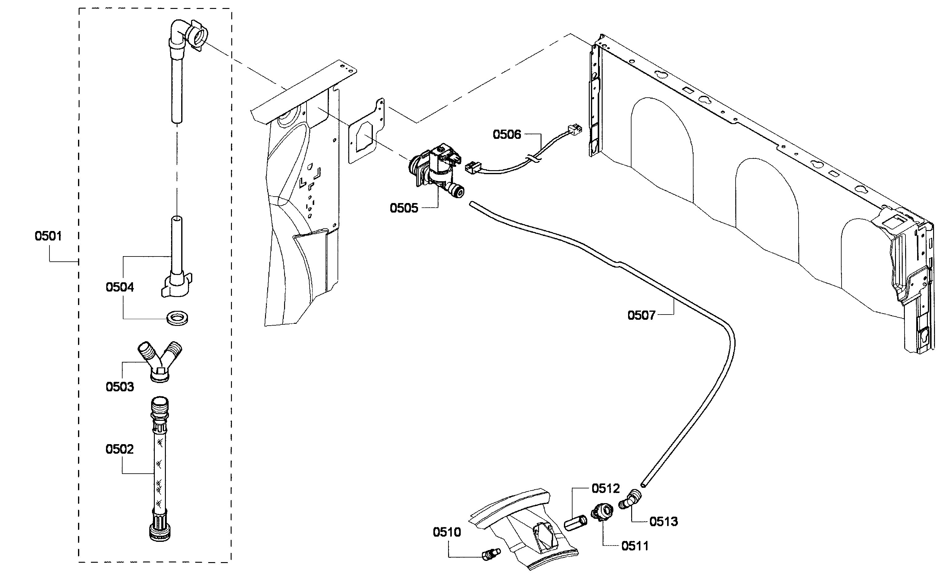 Bosch WTVC8530UC/09 moist assy diagram