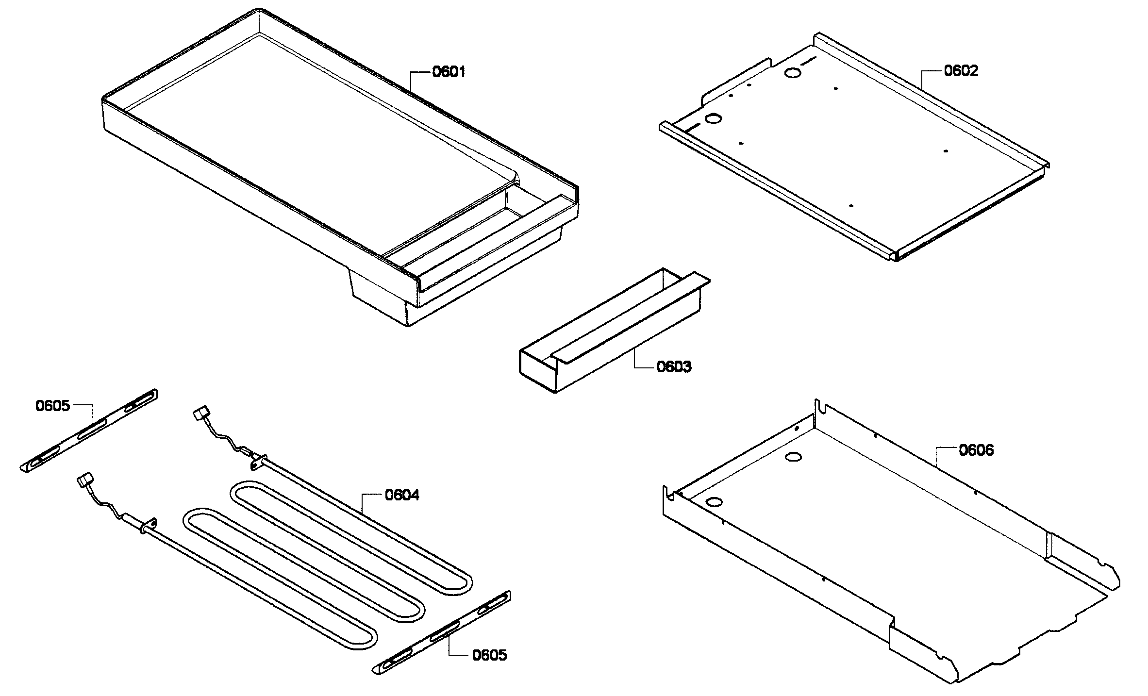Thermador PRG486EDPG/01 griddle assy diagram