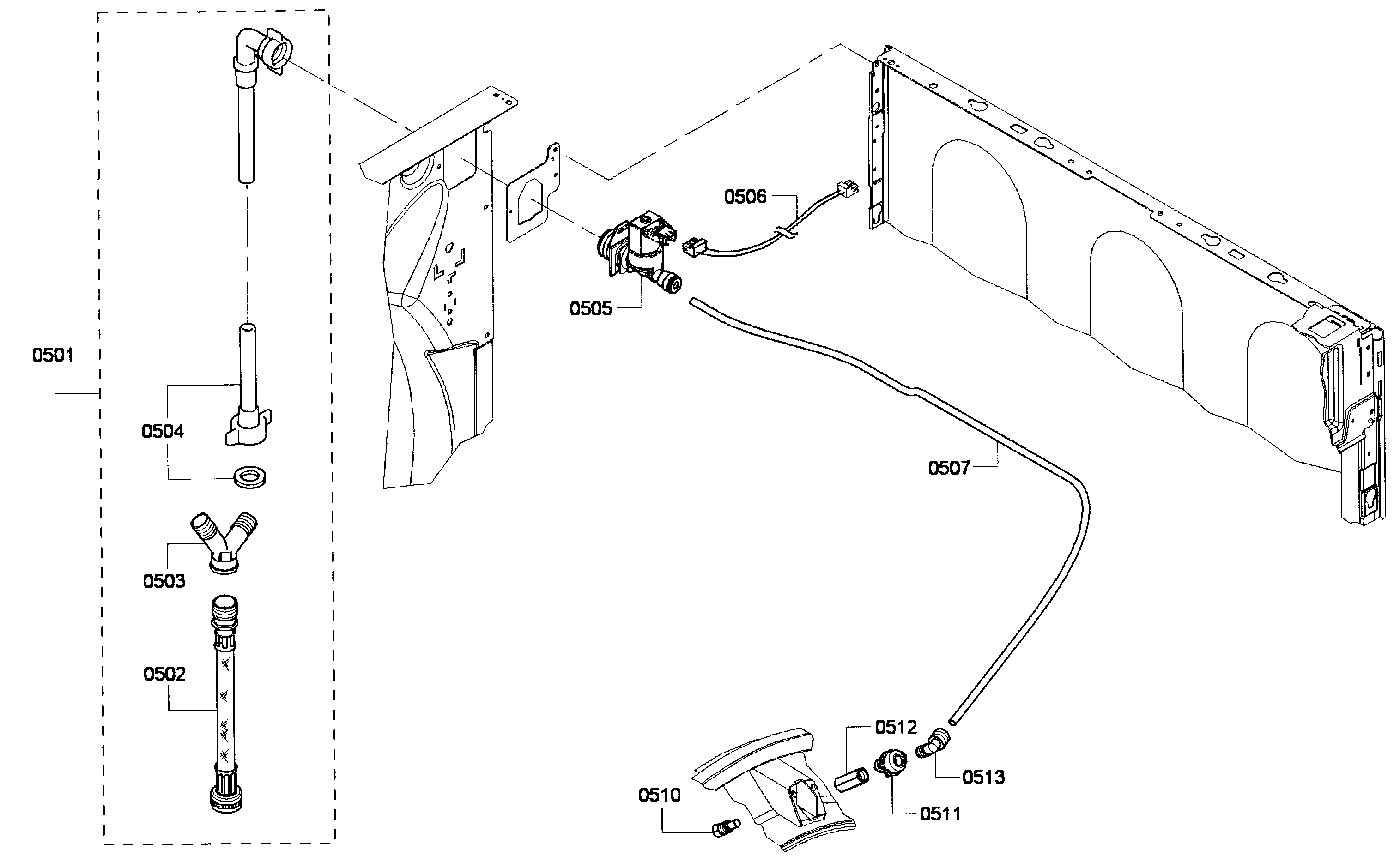 Bosch WTVC533AUS/09 moist assy diagram
