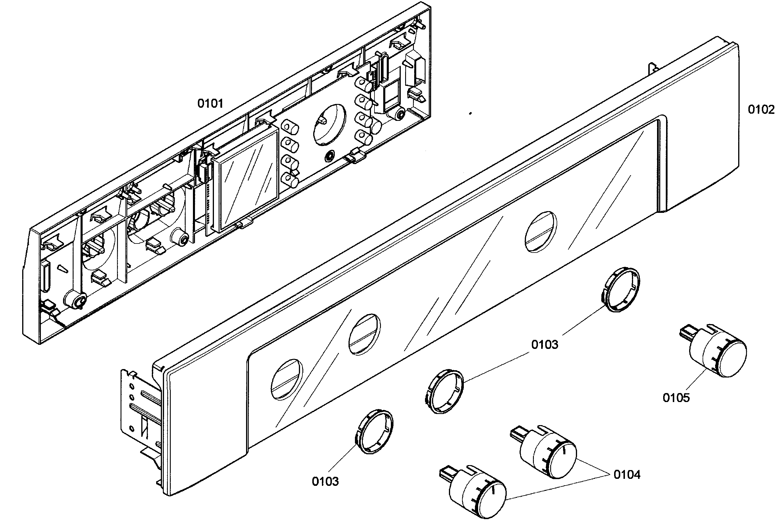 Bosch HBN3520UC/01 control panel diagram
