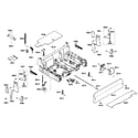 Kenmore Elite 63016303406 base assy diagram
