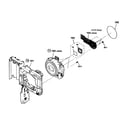 Sony DSC-S2100B lens assy diagram