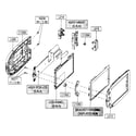 Samsung SMXC20RN/XAA lcd assy diagram