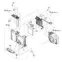 Sony DSC-W370G main frame diagram