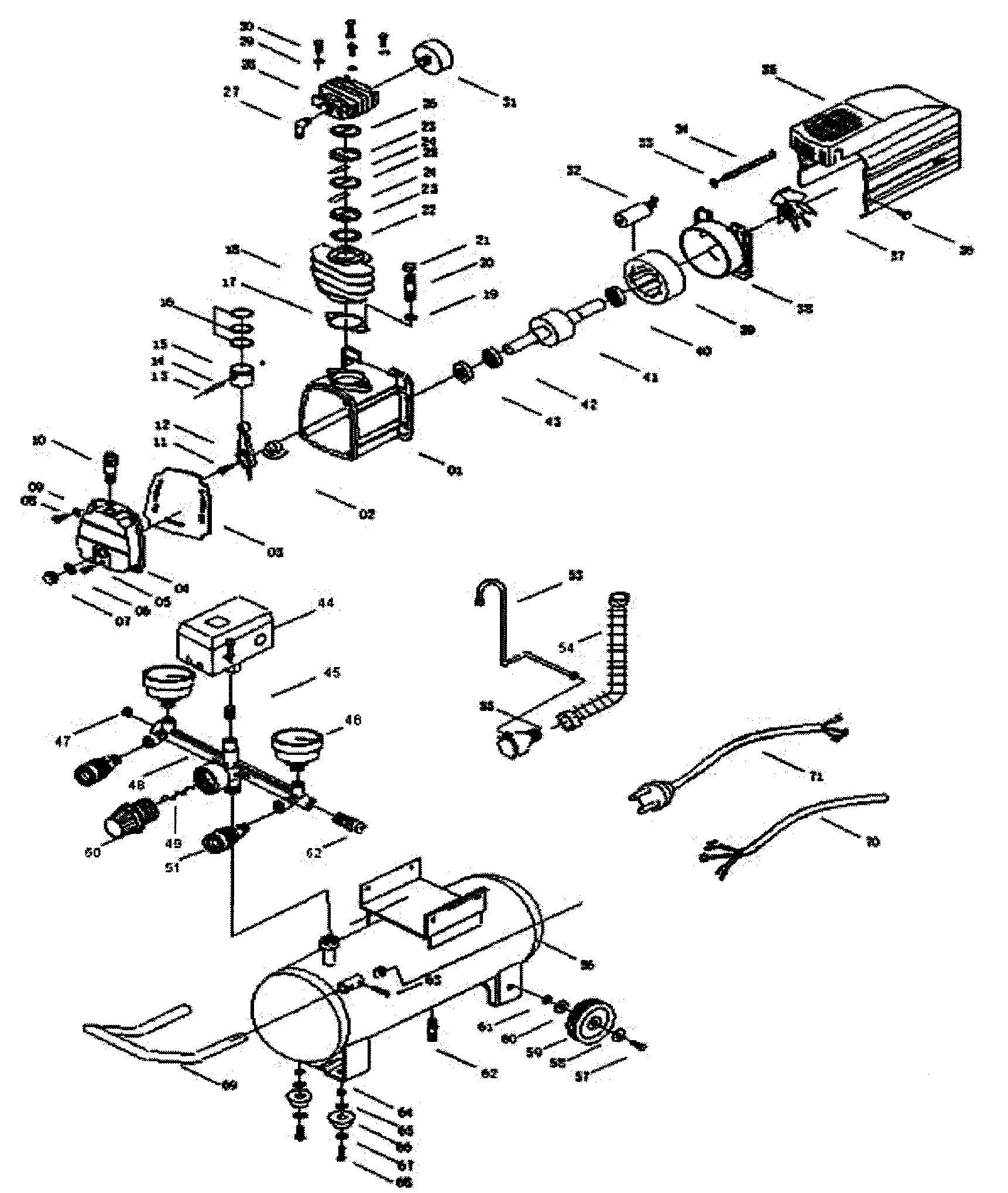 Steele SP-CE415M compressor diagram