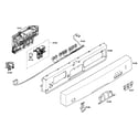 Bosch SHE33M05UC/48 front panel diagram