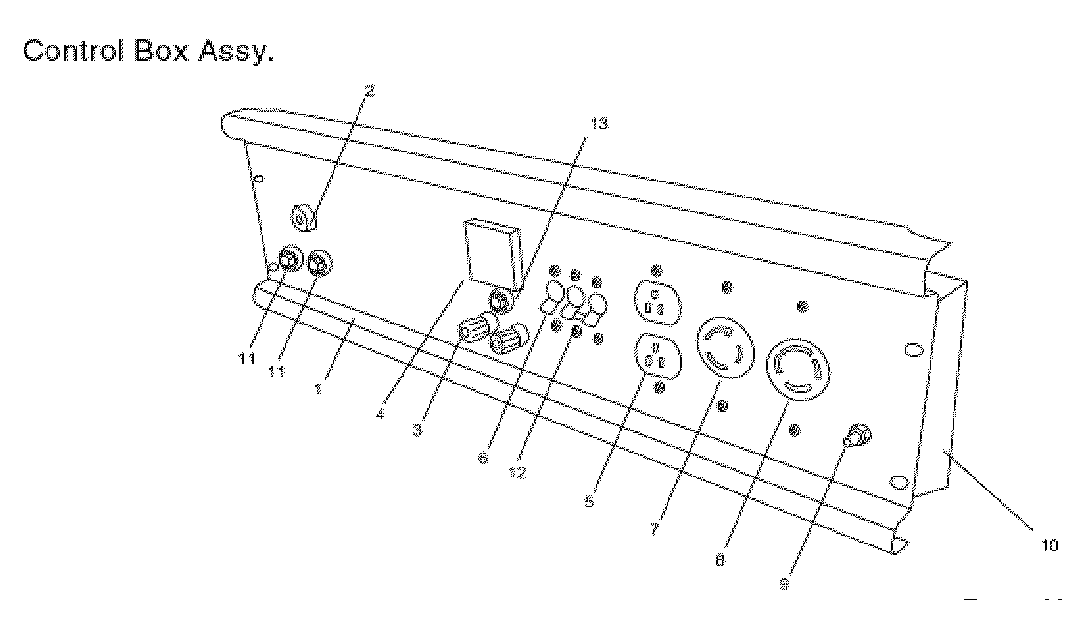 Steele SP-GG600 control box diagram