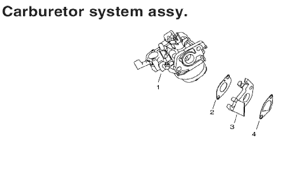 Steele SP-GG350 carburetor diagram