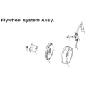 Steele SP-GG350 flywheel diagram