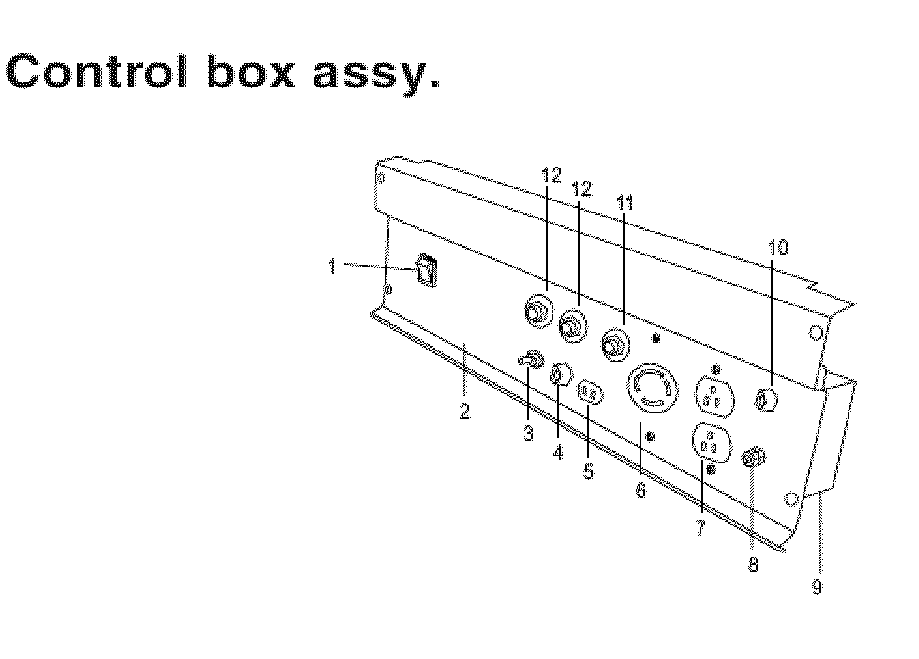 Steele SP-GG350 control box diagram