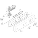 Bosch SHE43C06UC/18 front panel diagram
