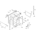 Bosch SHE43C06UC/43 cabinet diagram