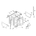 Bosch SHE42L12UC/43 cabinet diagram