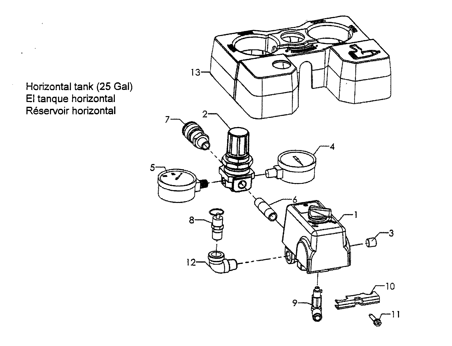 Craftsman 92116475 regulator diagram