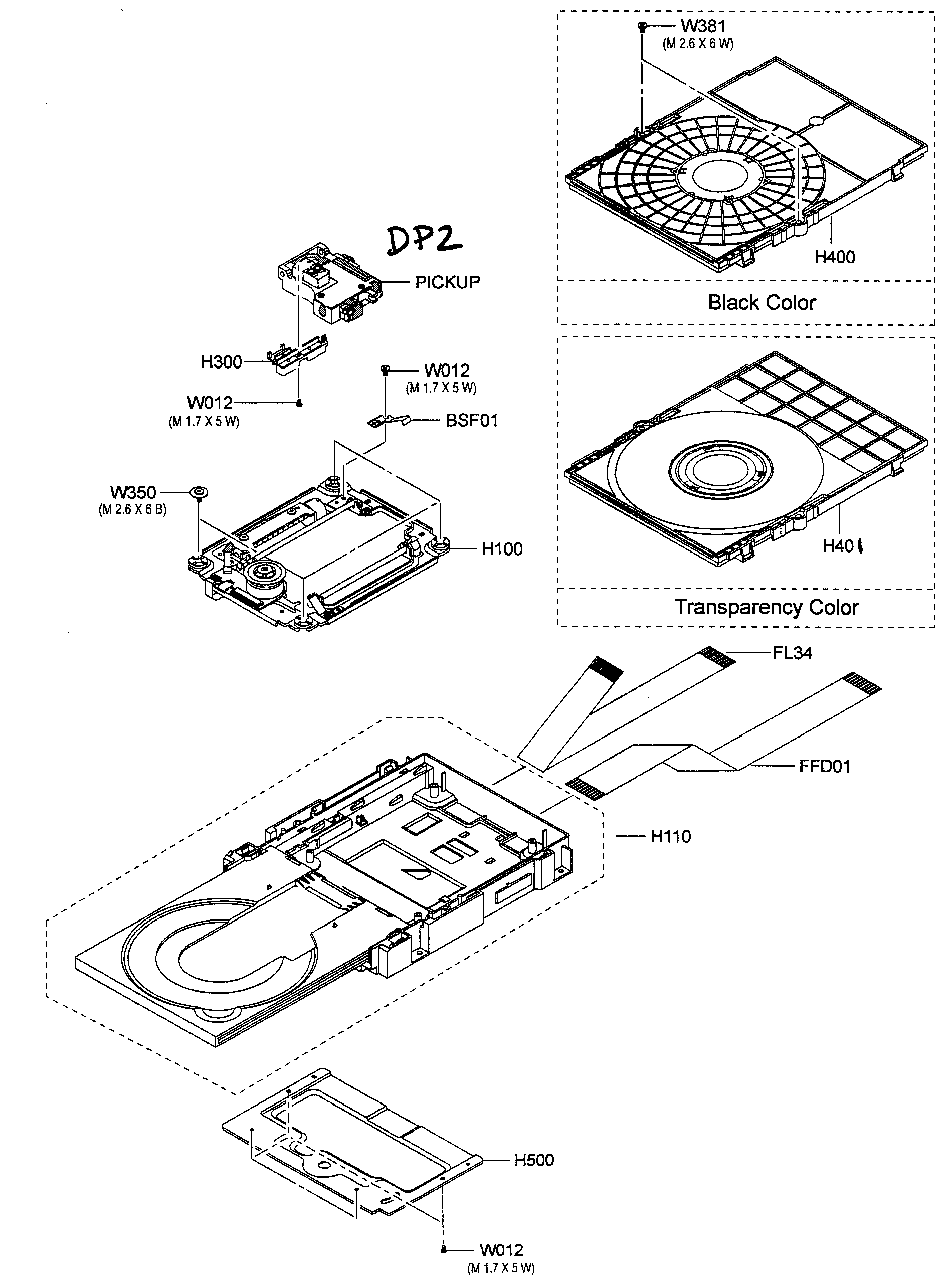 Samsung HT-C5500 dvd deck diagram