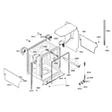 Bosch SHE43M05UC/46 cabinet diagram