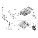 Bosch SHE43M05UC/47 baskets diagram