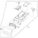 Kenmore 40249032011 drawer assy diagram