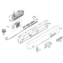 Bosch SHE44C06UC/17 control panel diagram
