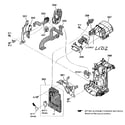 Sony HDR-XR550V evf asy diagram