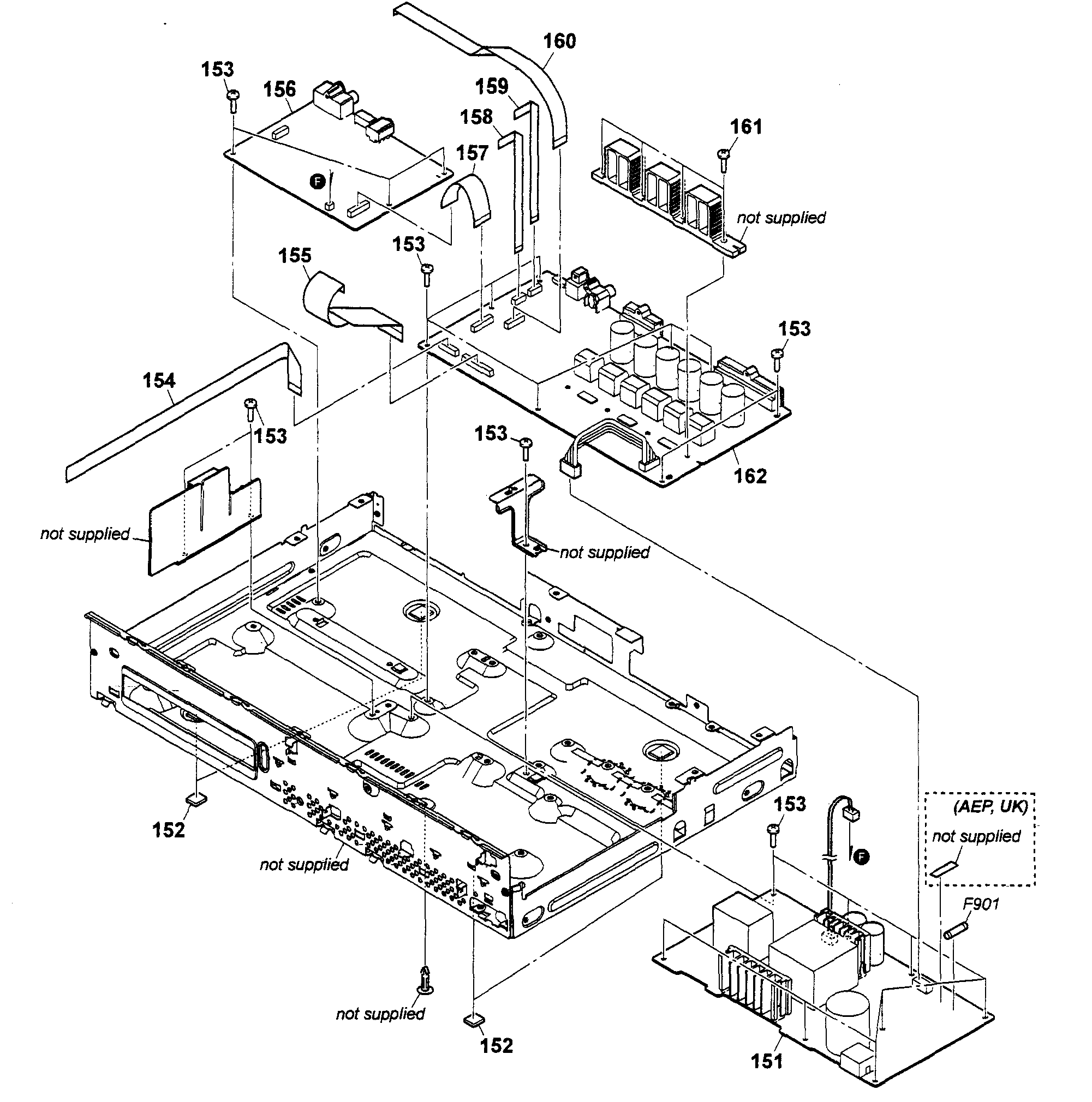 Sony HBD-E370 main board diagram