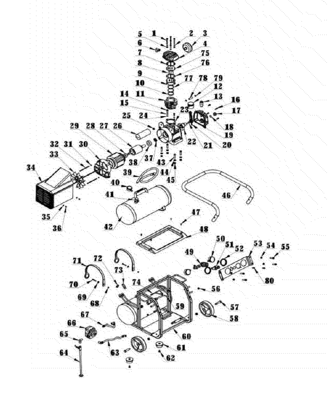 Steele SP-CE358TM compressor diagram