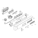 Kenmore Elite 63016302404 control panel diagram