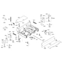 Kenmore Elite 63016302404 base assy diagram