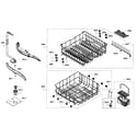 Kenmore Elite 63077932010 rack assy diagram