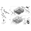 Kenmore Elite 63077933010 rack assy diagram