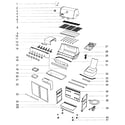 Weber S620NG-2010 grill parts diagram