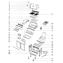 Weber E420NG-2010 grill parts diagram