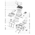 Weber E620LP-2010 grill parts diagram