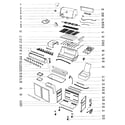 Weber E670LP-2010 grill parts diagram