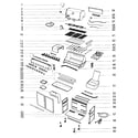 Weber E670NG-2010 grill parts diagram