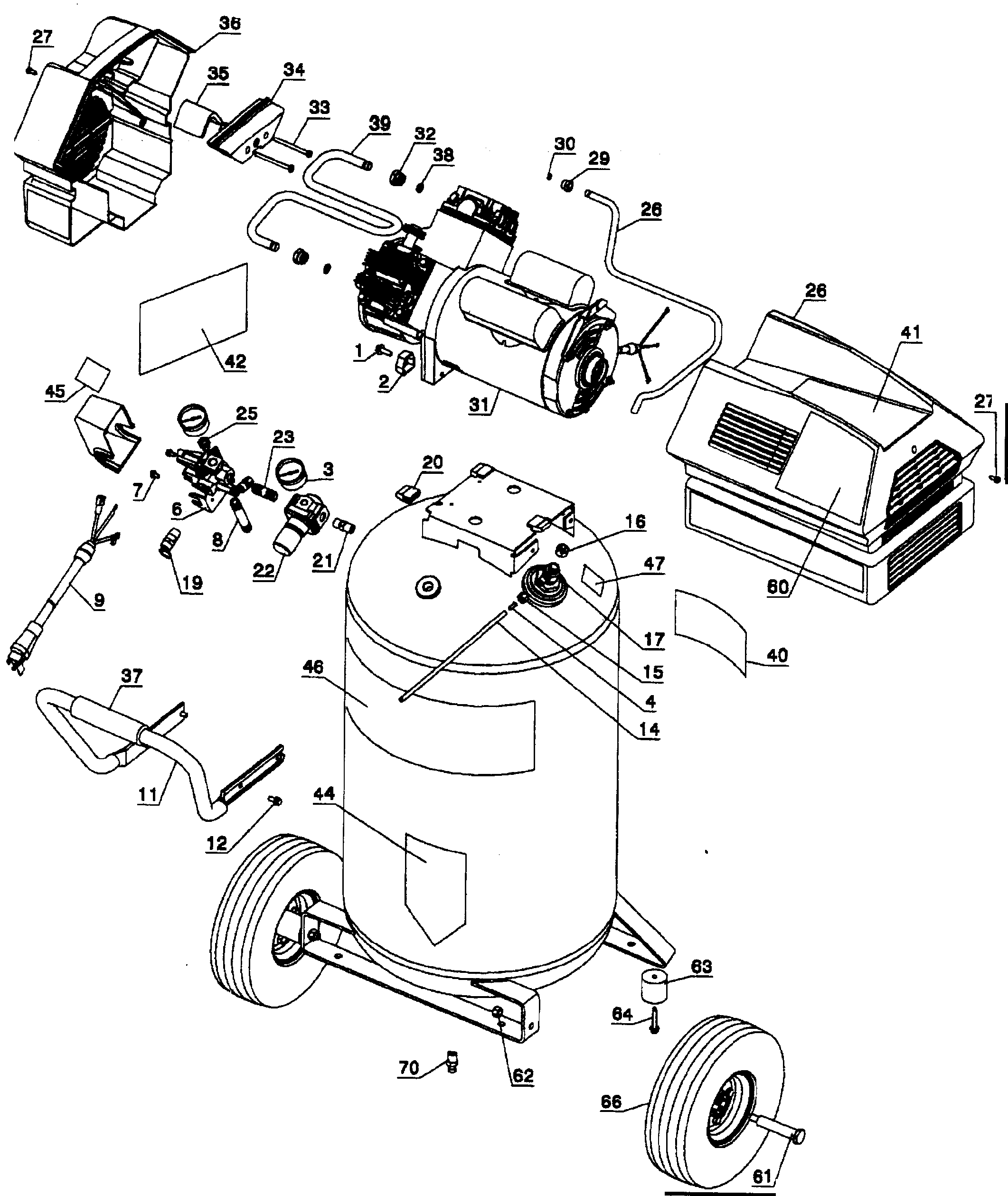 Craftsman 919167784 compressor diagram