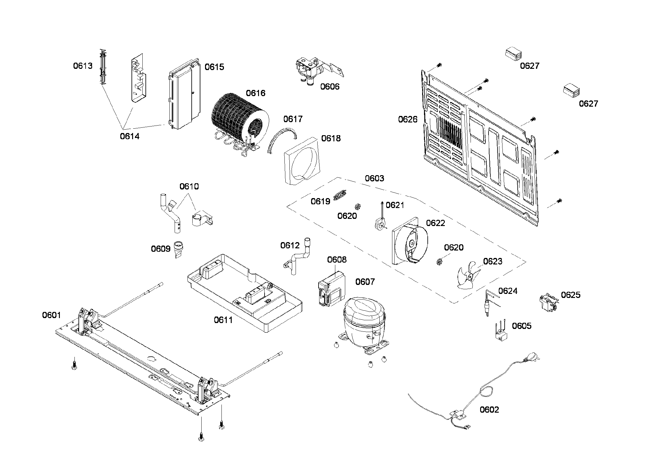 Bosch B22CS80SNS/02 compressor diagram