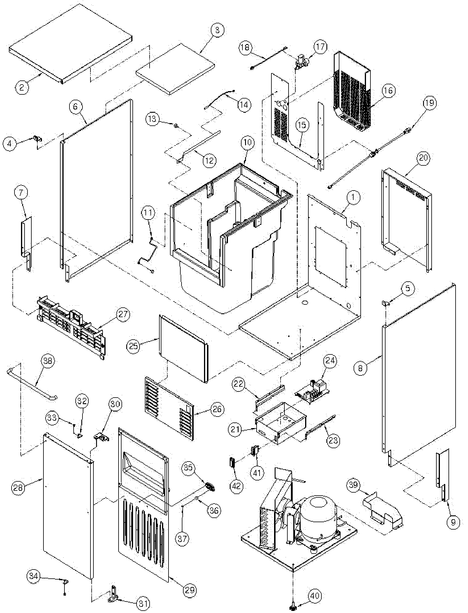 Haier C883 compressor diagram