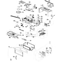 Kenmore 40185049010 cabinet parts diagram
