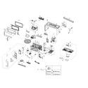 Kenmore 40185059010 cabinet parts diagram