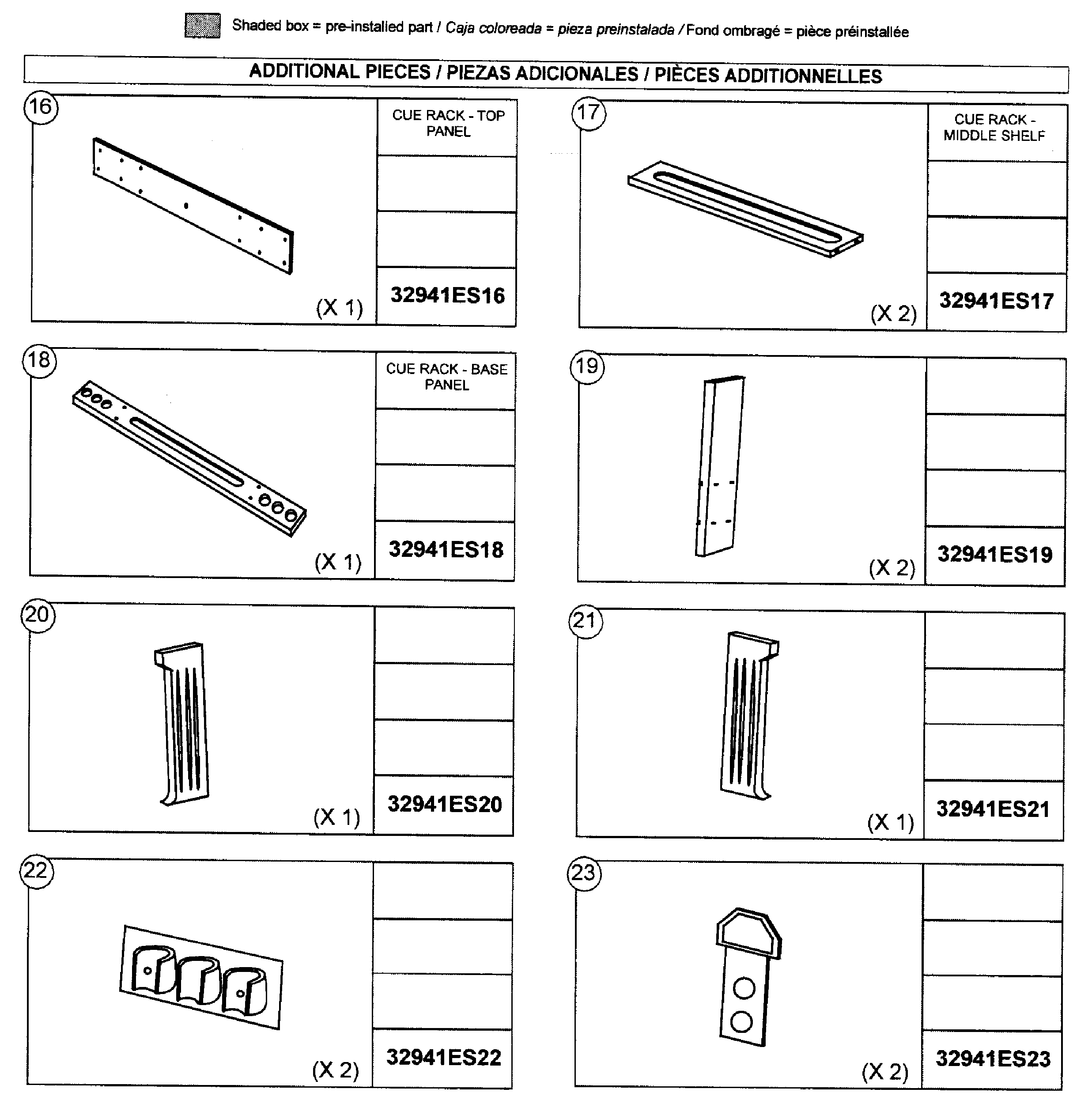 Sportcraft 1-1-32-941 parts 3 diagram