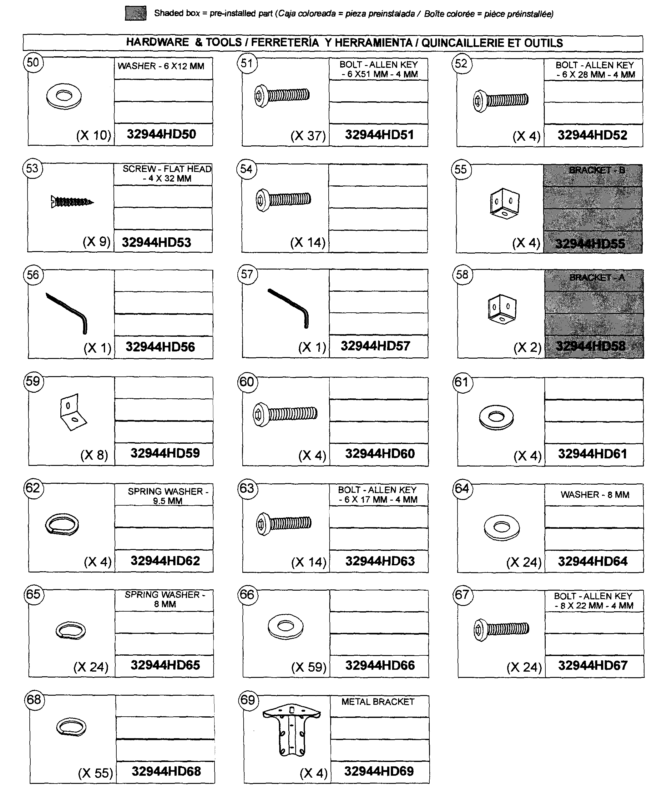 Sportcraft 1-1-32-944 parts 5 diagram