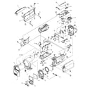 Panasonic SDR-S50PN frame assy diagram