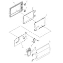 Panasonic SDR-S50PN lcd assy diagram