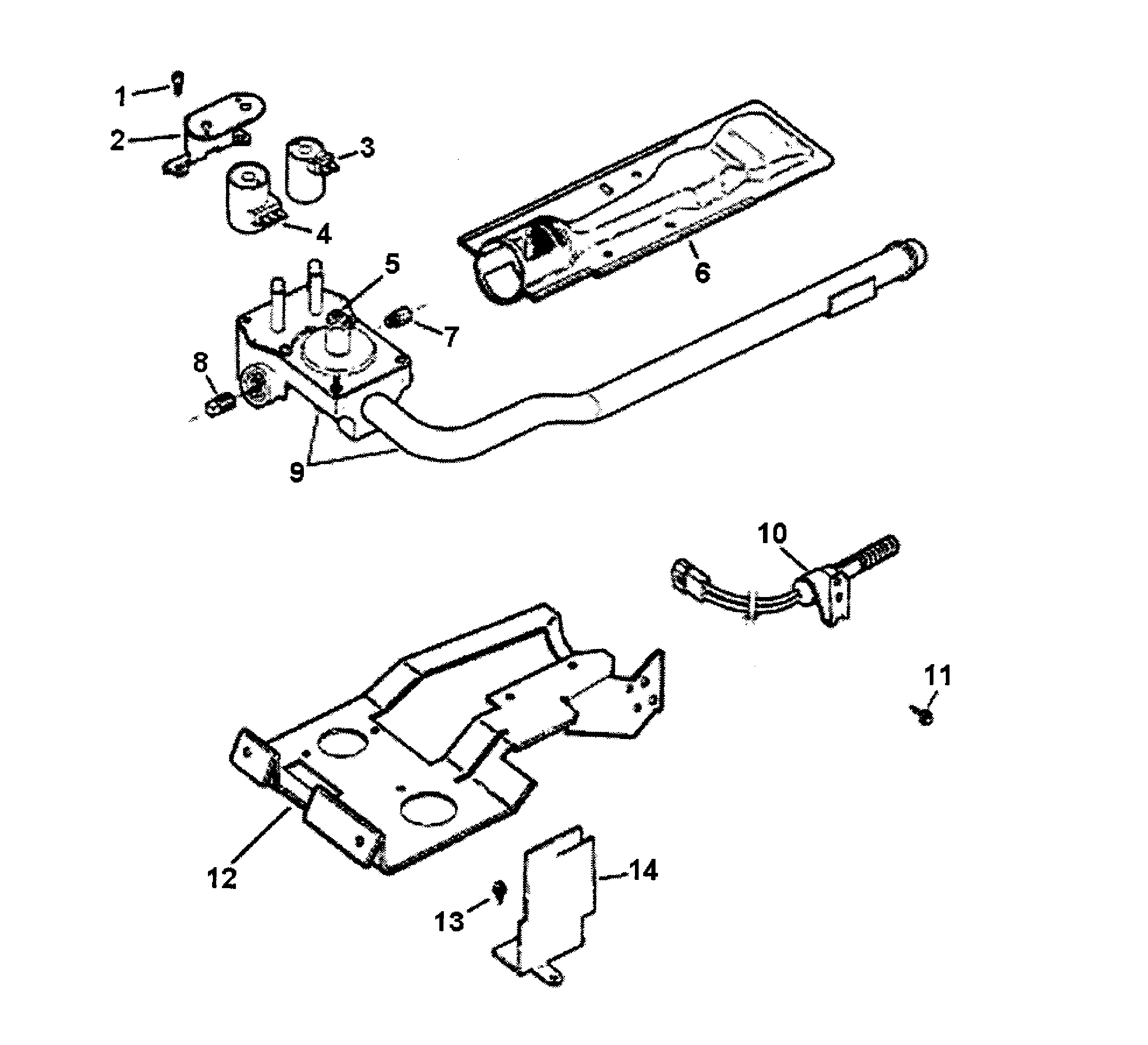 Fisher & Paykel DG60FA27AW2-96979 burner diagram