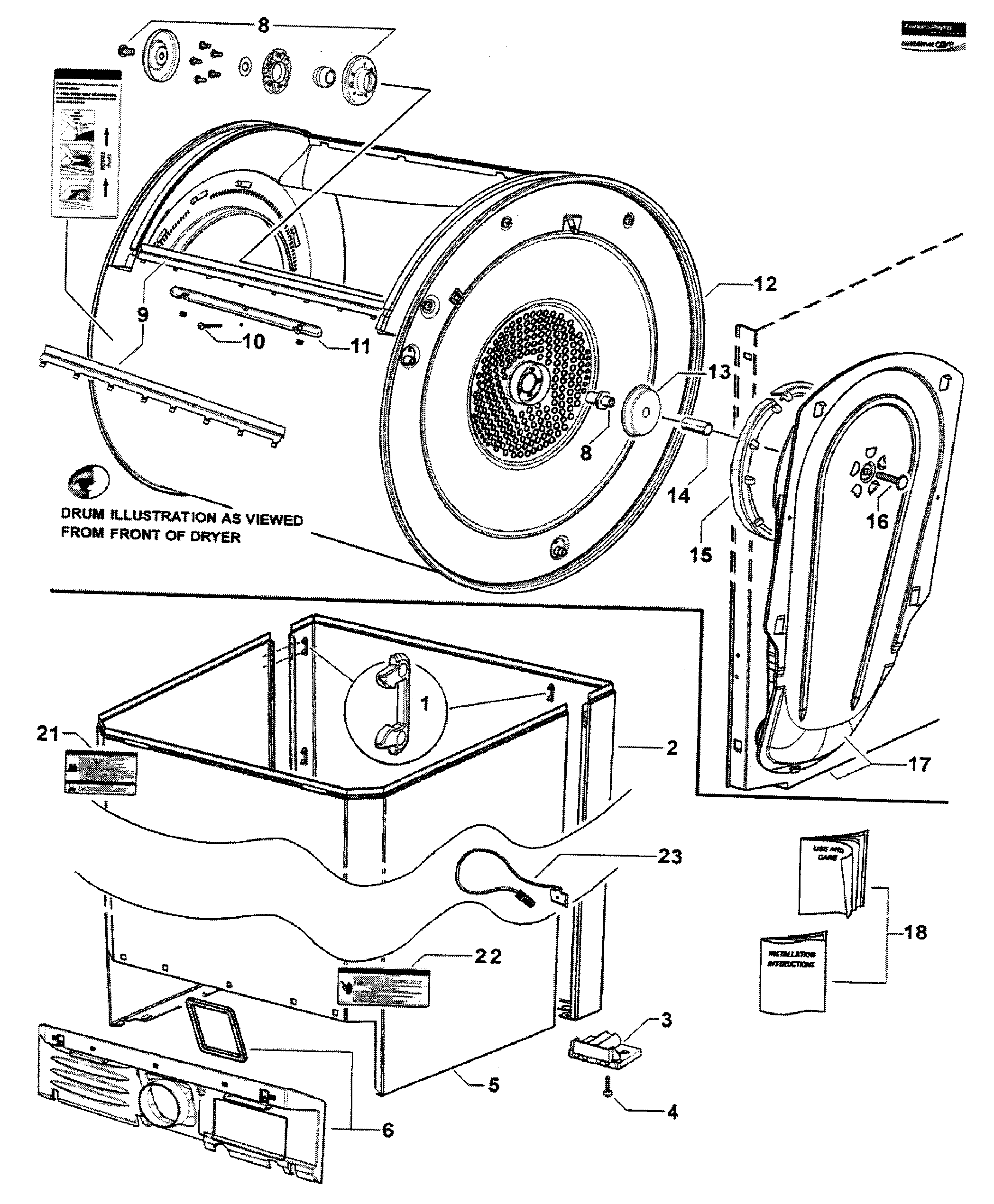 Fisher & Paykel DG62T27GW2-96150-A cabinet diagram