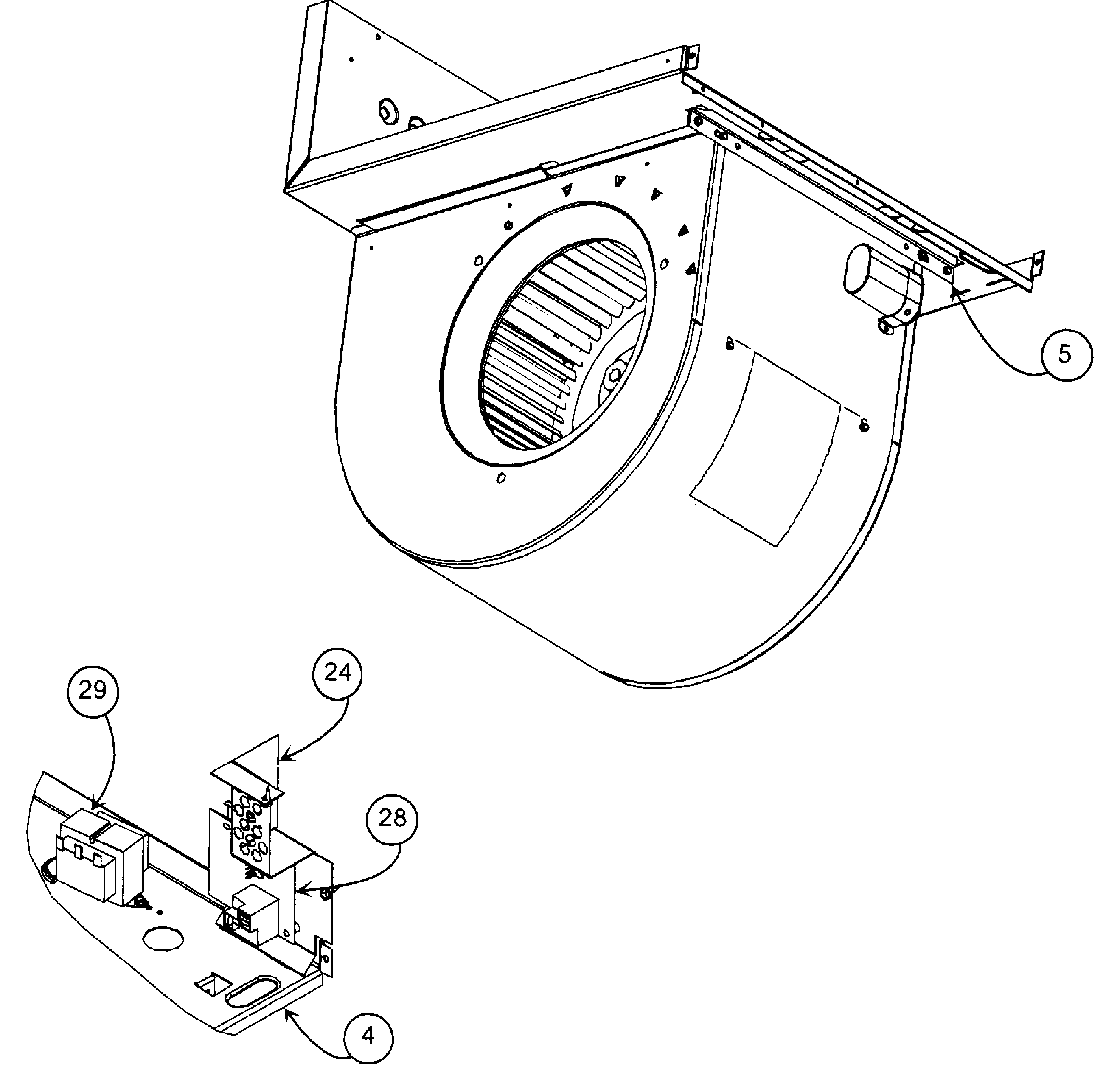 Carrier FY4ANF048000 cabinet 3 diagram